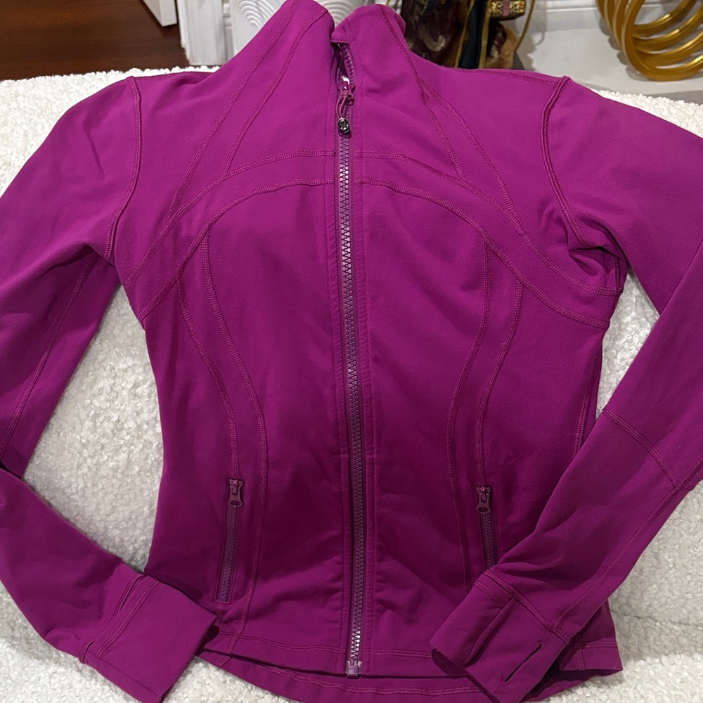 Lululemon Define Jacket in Purple Sz8